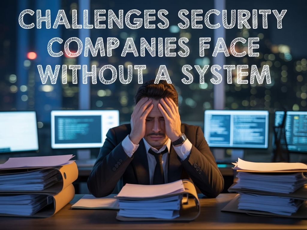 Challenges Security Companies Face Without a System 